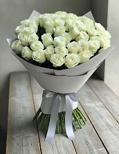 Букет 35 Белых роз в Алзамае