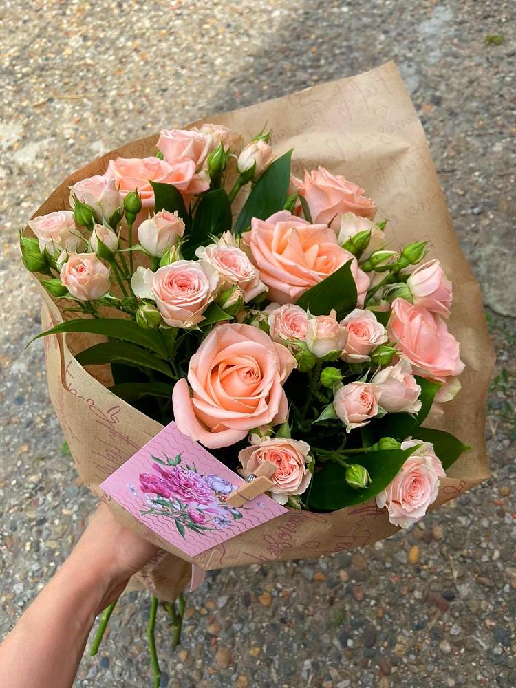 Букет нежное настроение в Алзамае Букет цветов из: Розы в Алзамае