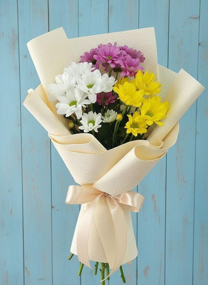 Букет школьные годы в Алзамае Букет цветов из: Хризантемы в Алзамае