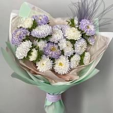 Букет цветов из:  Астры в Алзамае